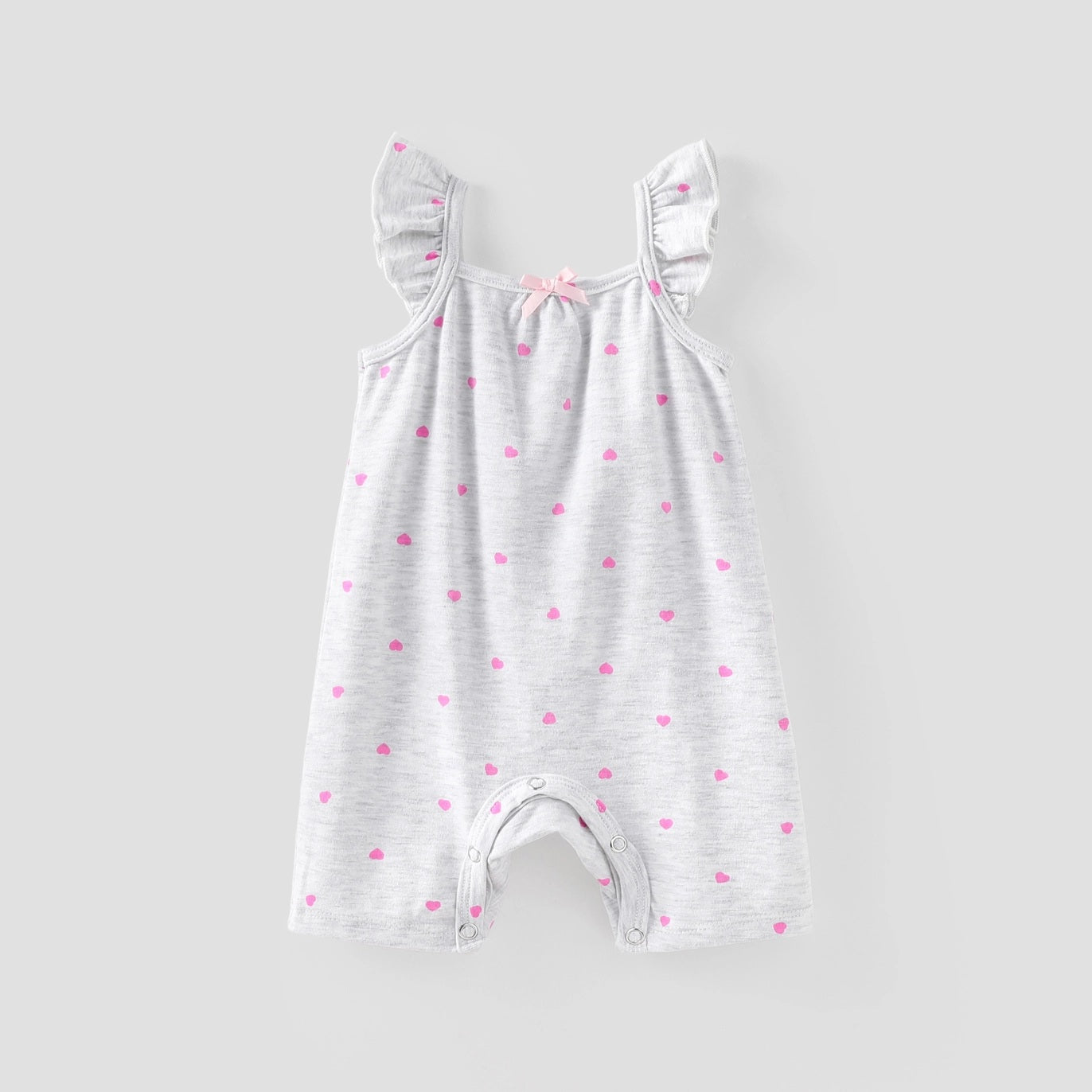 Ruffled Romper For Infant Baby Girl