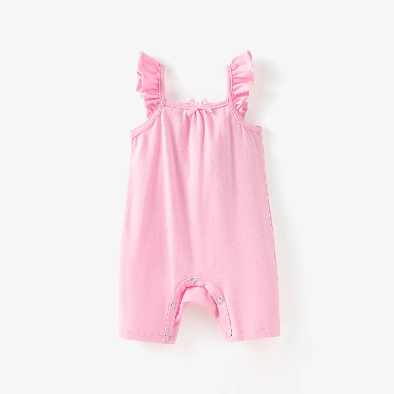 Ruffled Romper For Infant Baby Girl