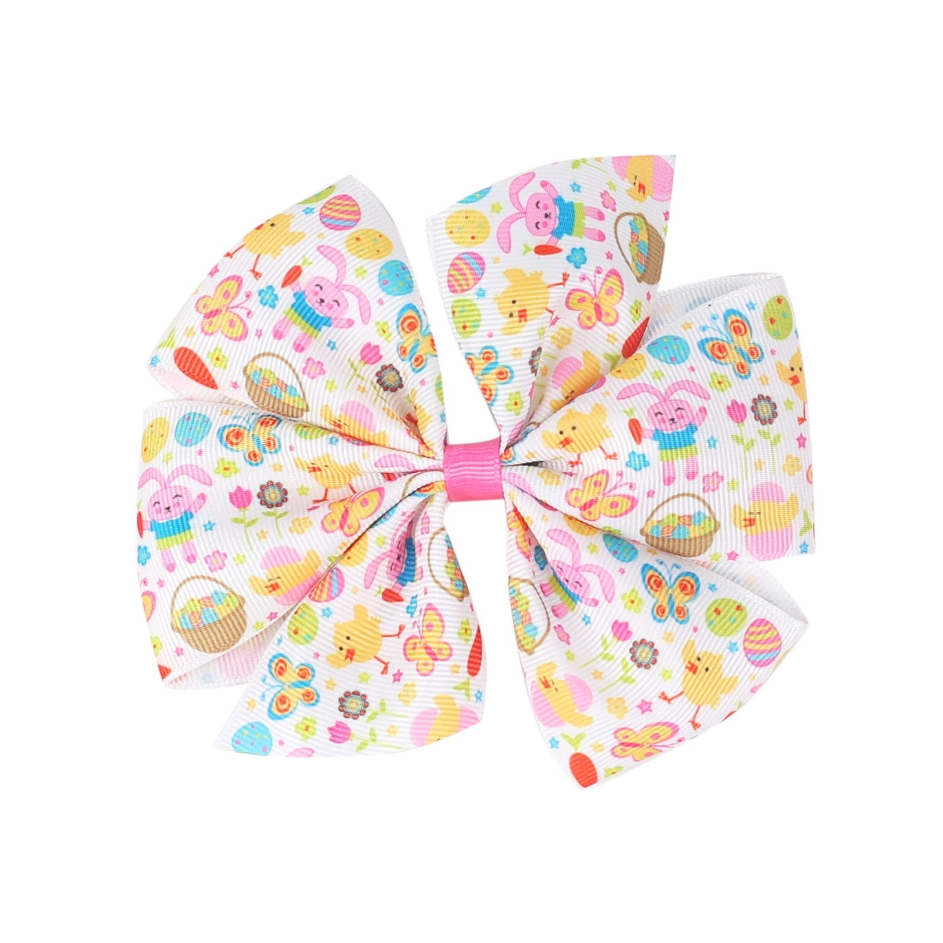 Toddler Kids Easter Bunny Bow Hair Clip