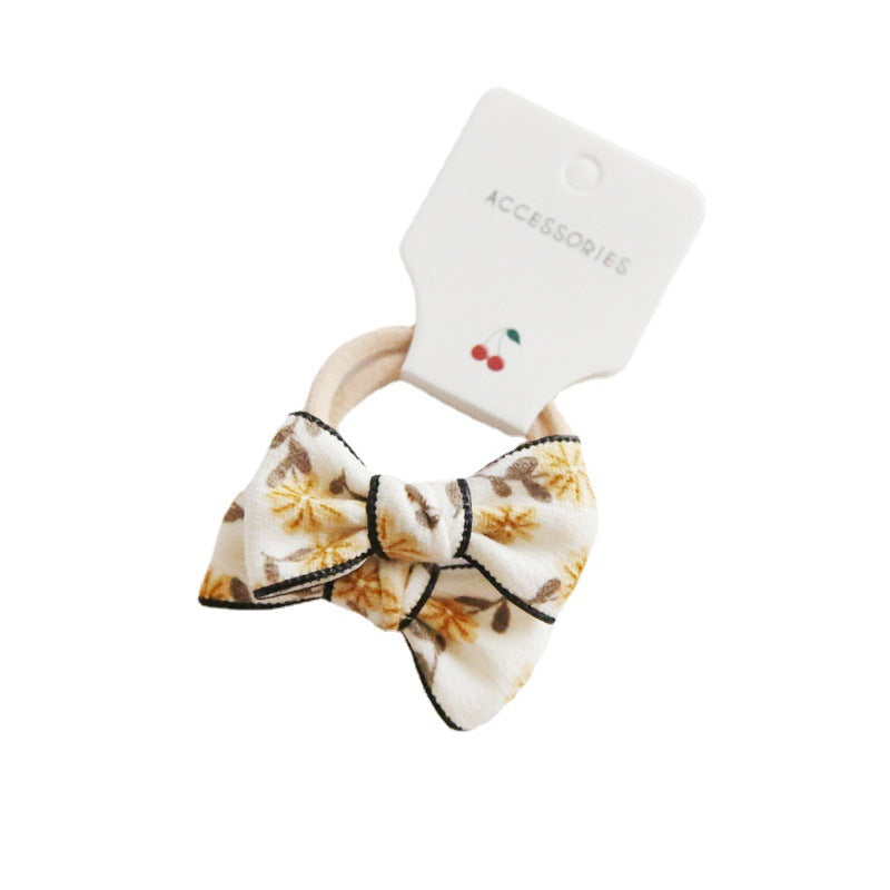 Sweet Bow Hair Ties for Baby Toddler Kids