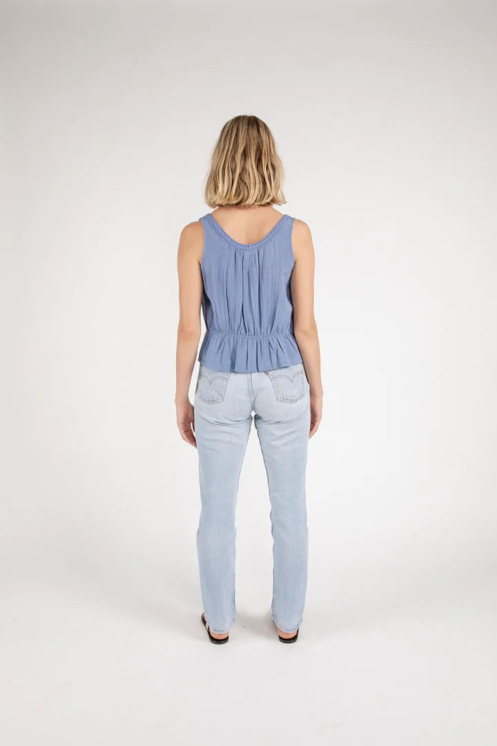 Nisha Embroidered Tank Top