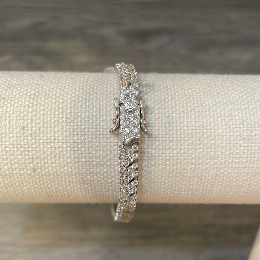 Fancy CZ Bracelet