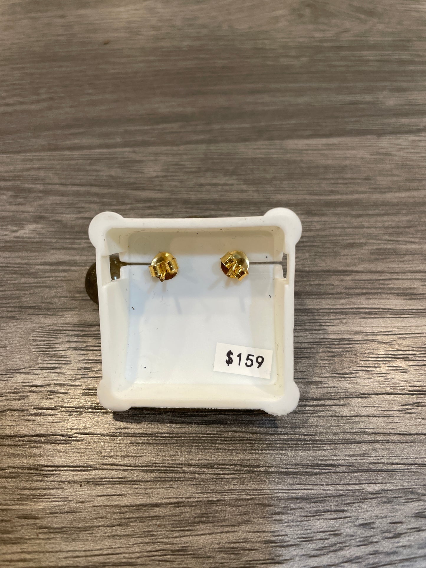 Labradorite French Ball Earrings