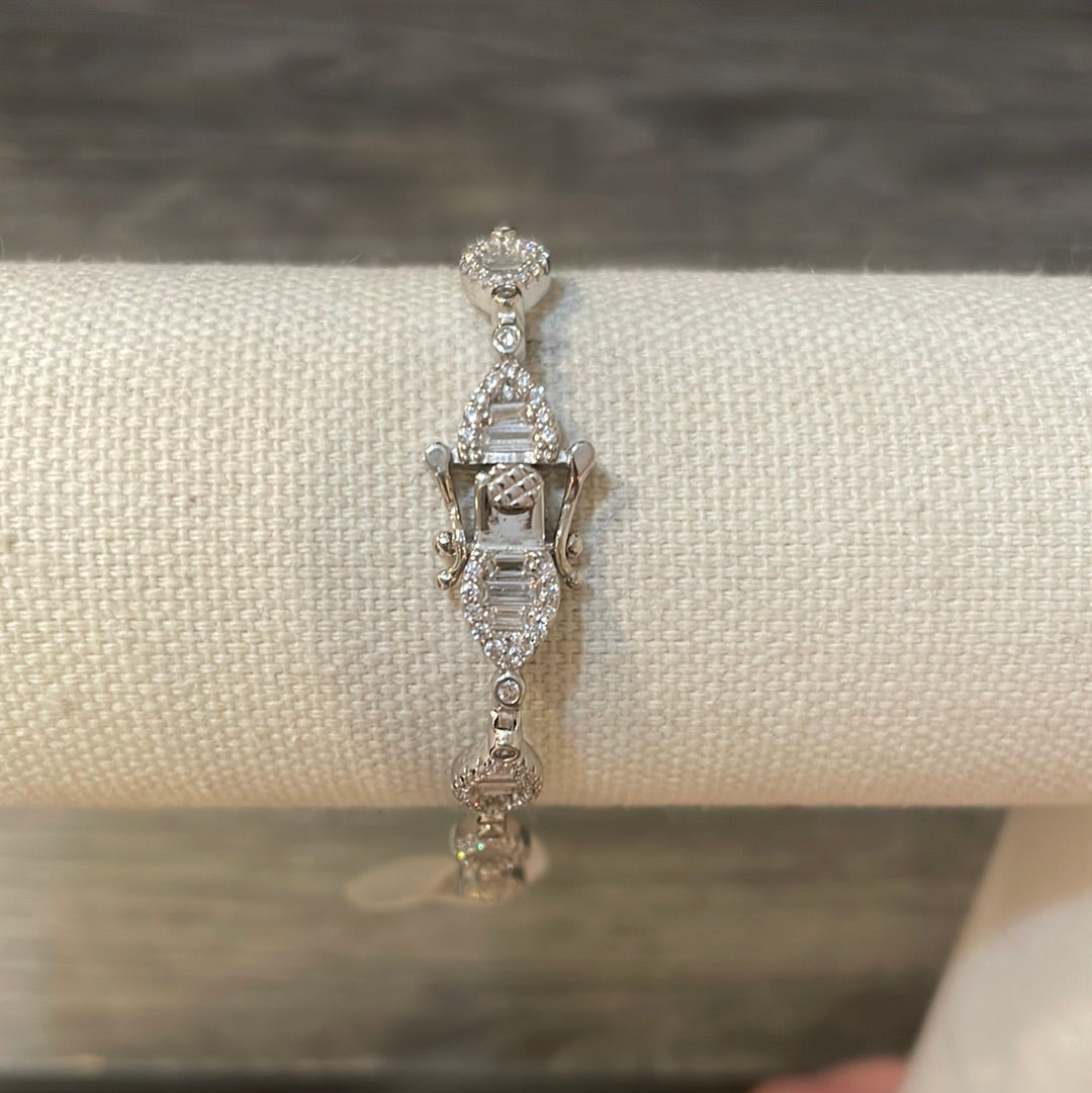 Baguette CZ Bracelet