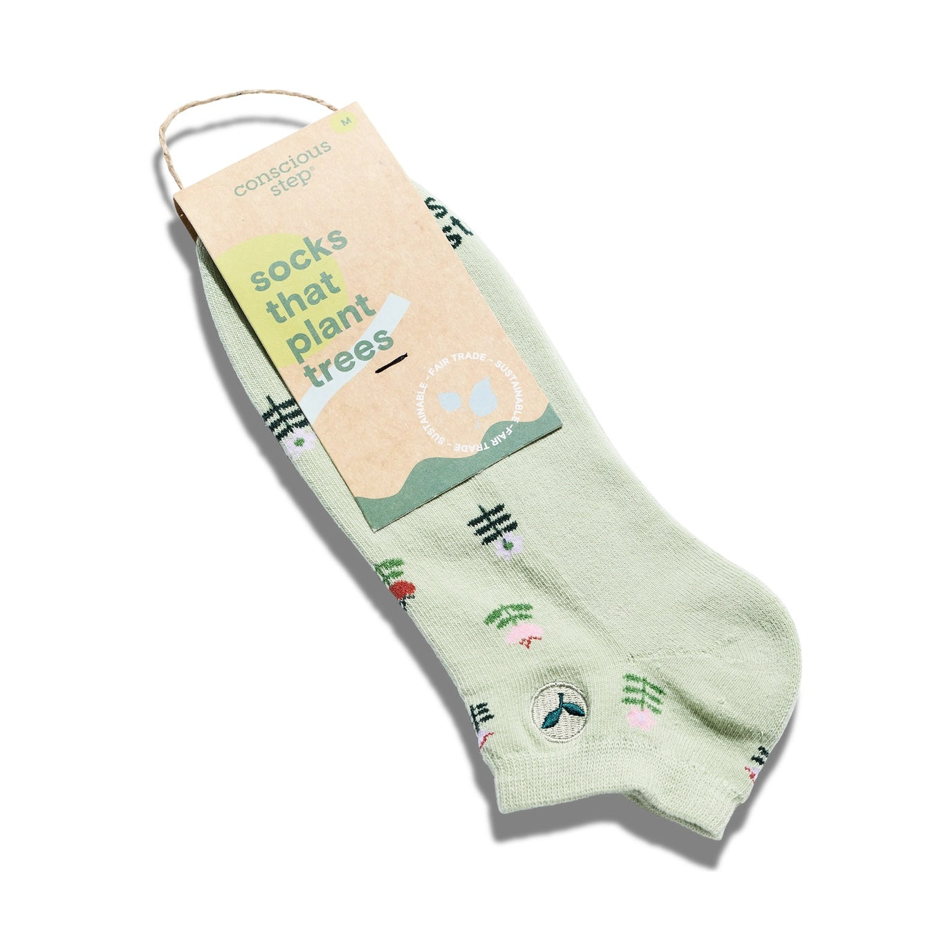 Conscious Step, Ankle Socks That Plant Trees - Tiny Tulips