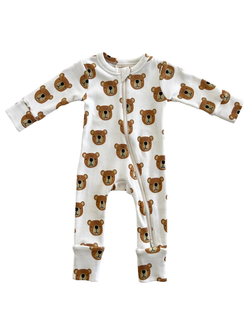Baby Bear Organic 2-Way Zip Romper