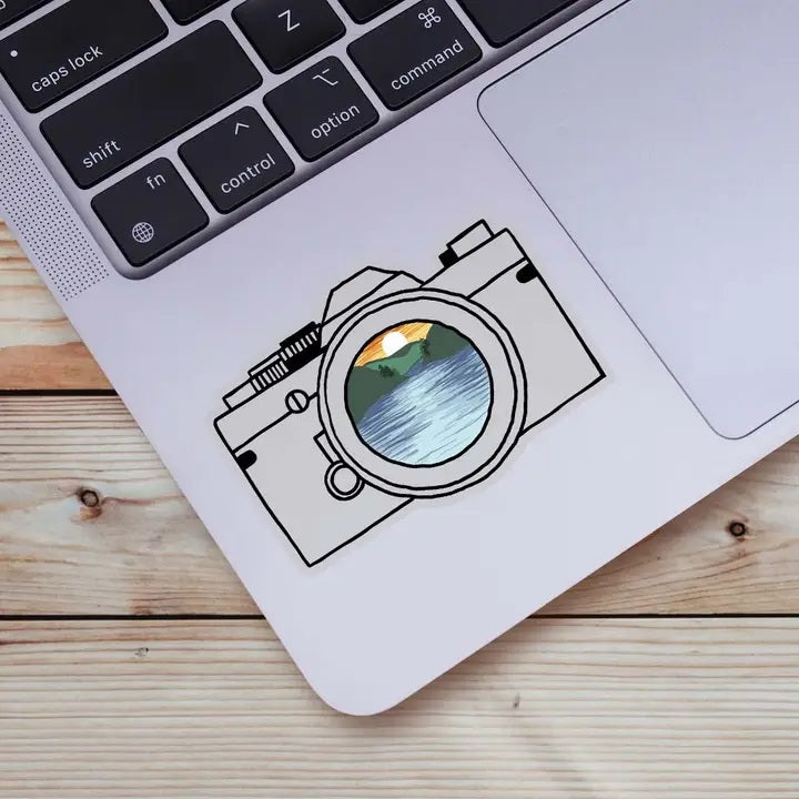 Big Moods, Camera Nature Clear Vinyl Sticker