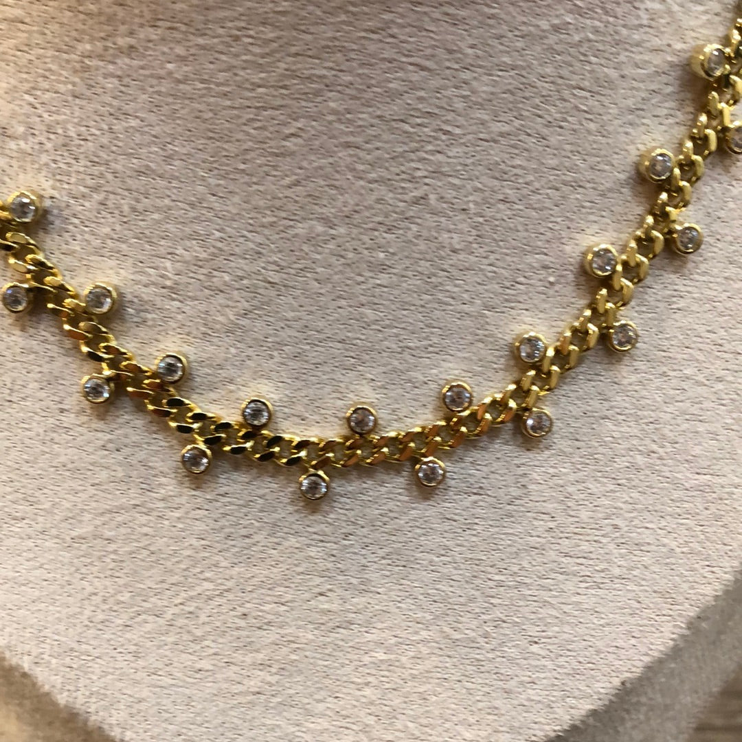 Chain Diamond Necklace