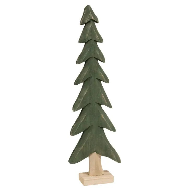 Dark Green Wooden Tree