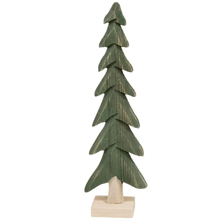 Dark Green Wooden Tree