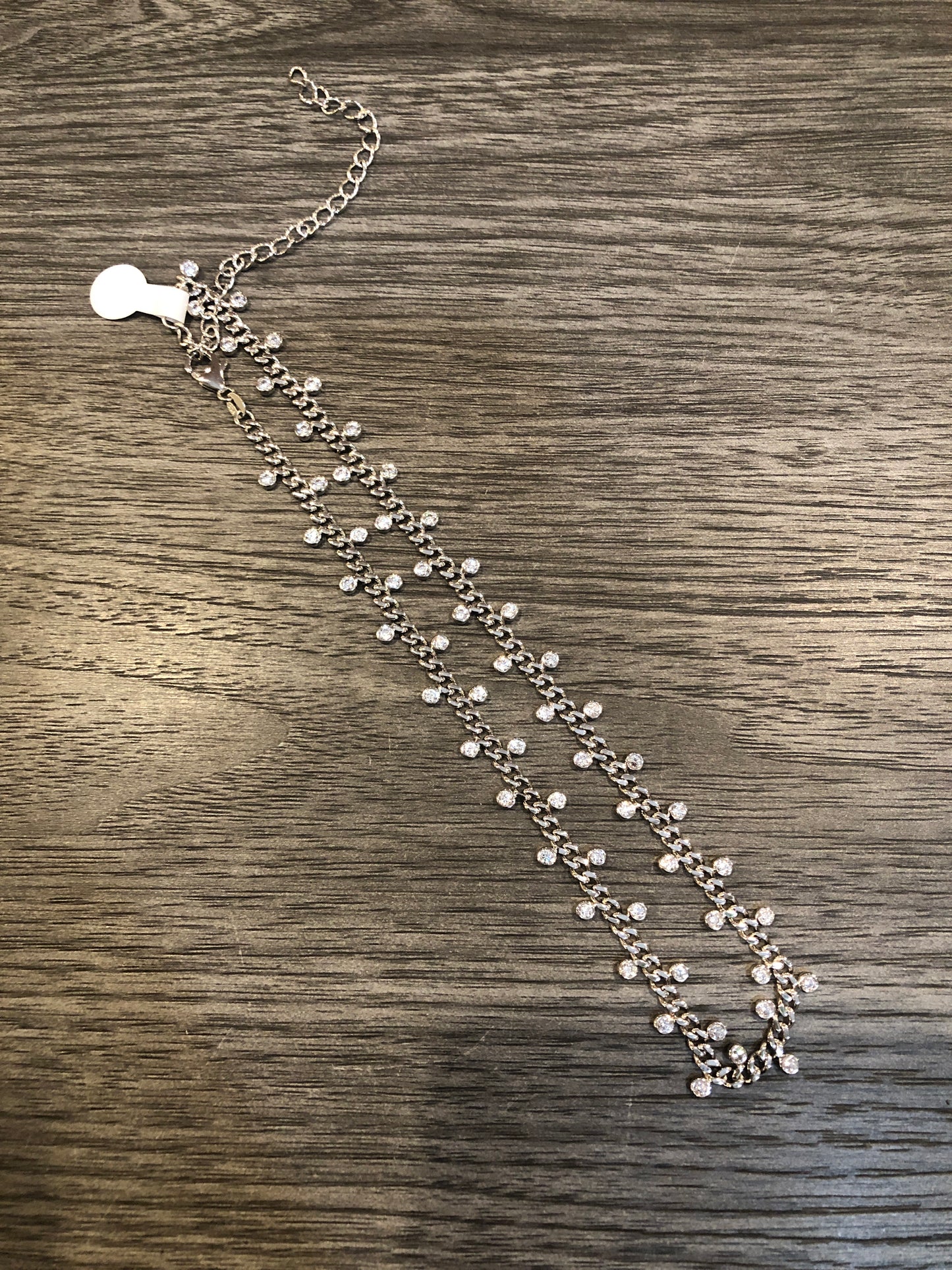 Chain CZ Diamond Necklace