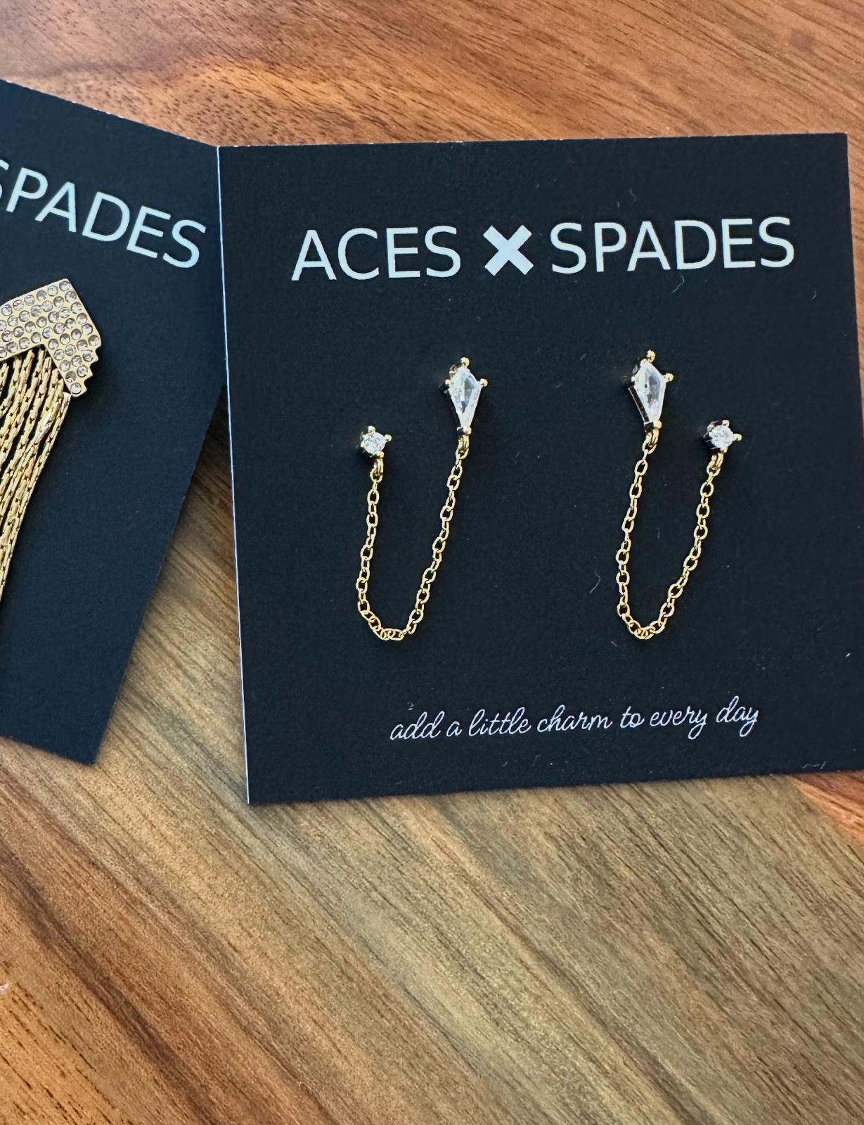 Rene Double Stud Earrings