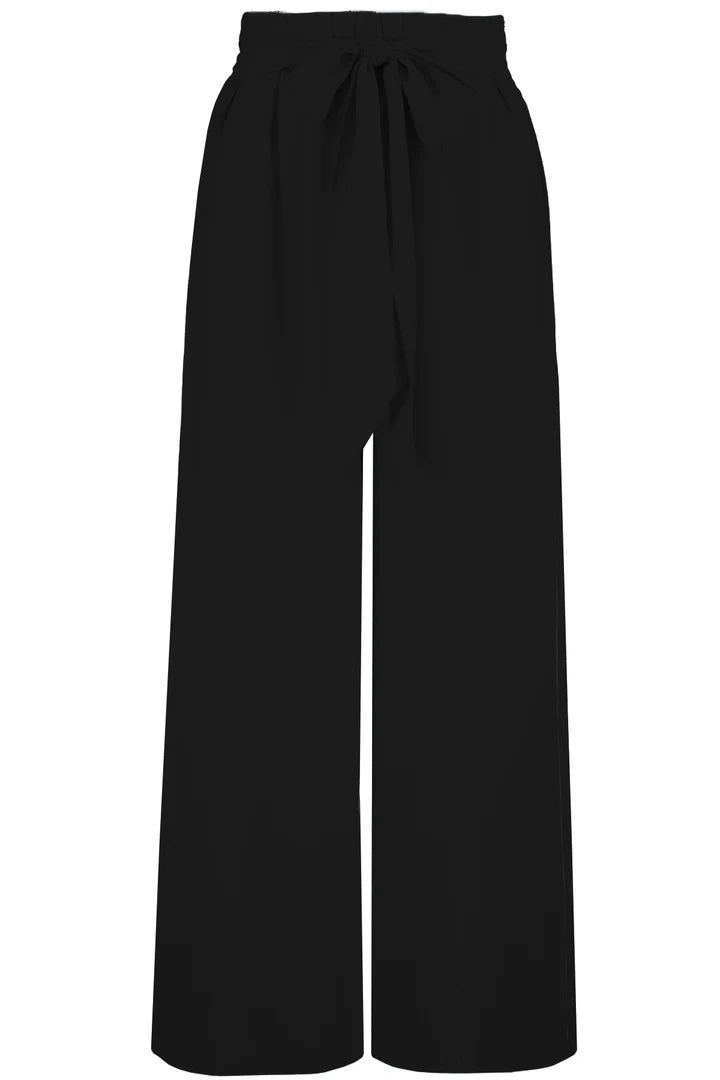 Bishop + Young, Solerno Wide Leg Pant in Black - Boutique Dandelion