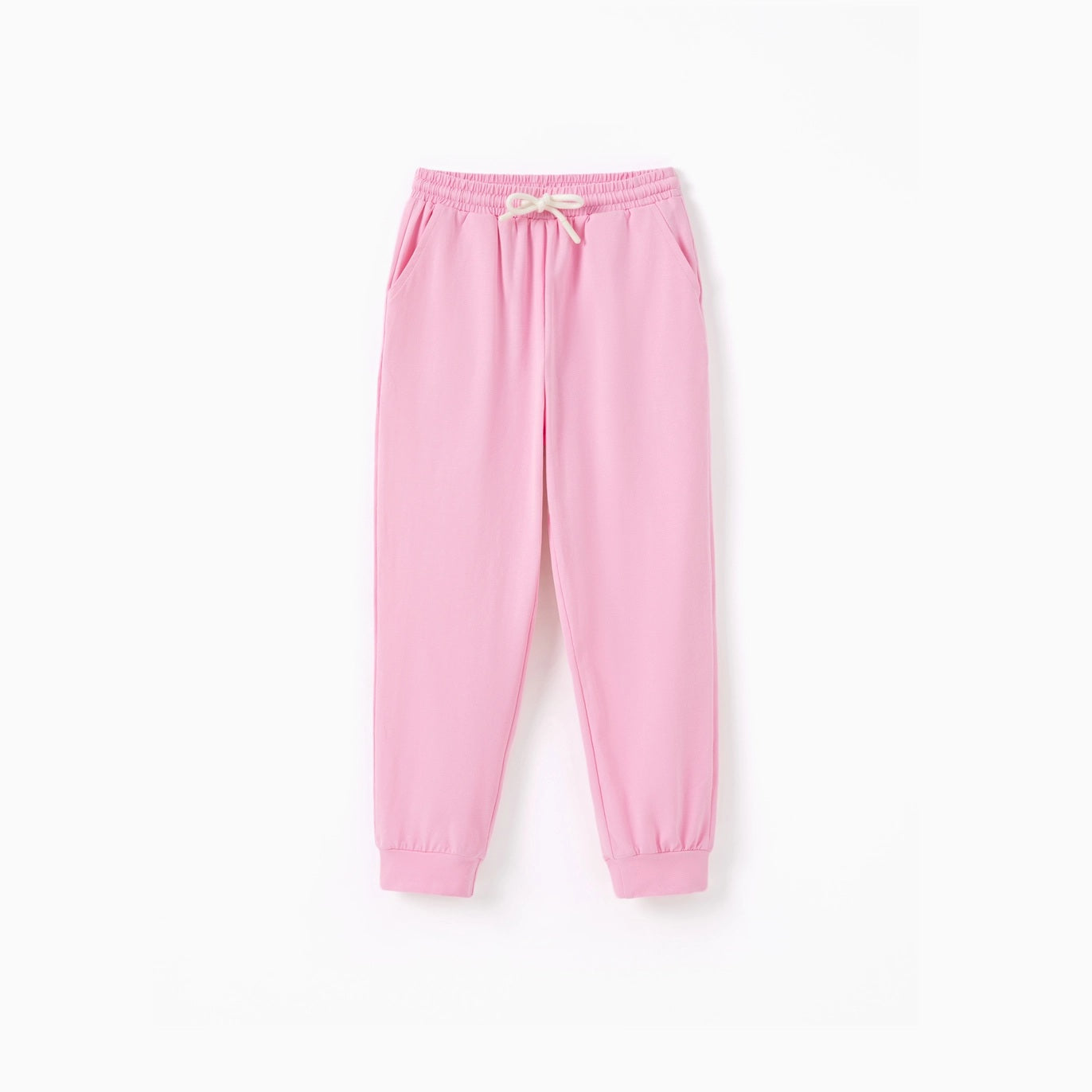 Casual Cotton Drawstring Pants For Kids