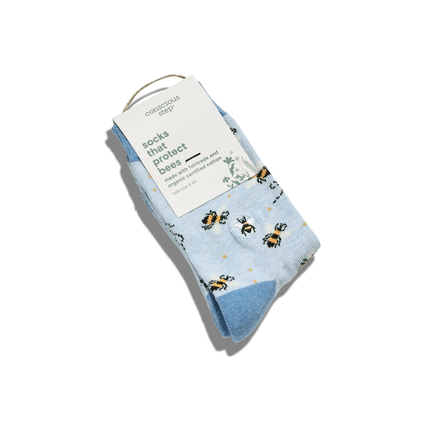 Conscious Step, Kids' Socks That Protect Bees - Bumble Bliss