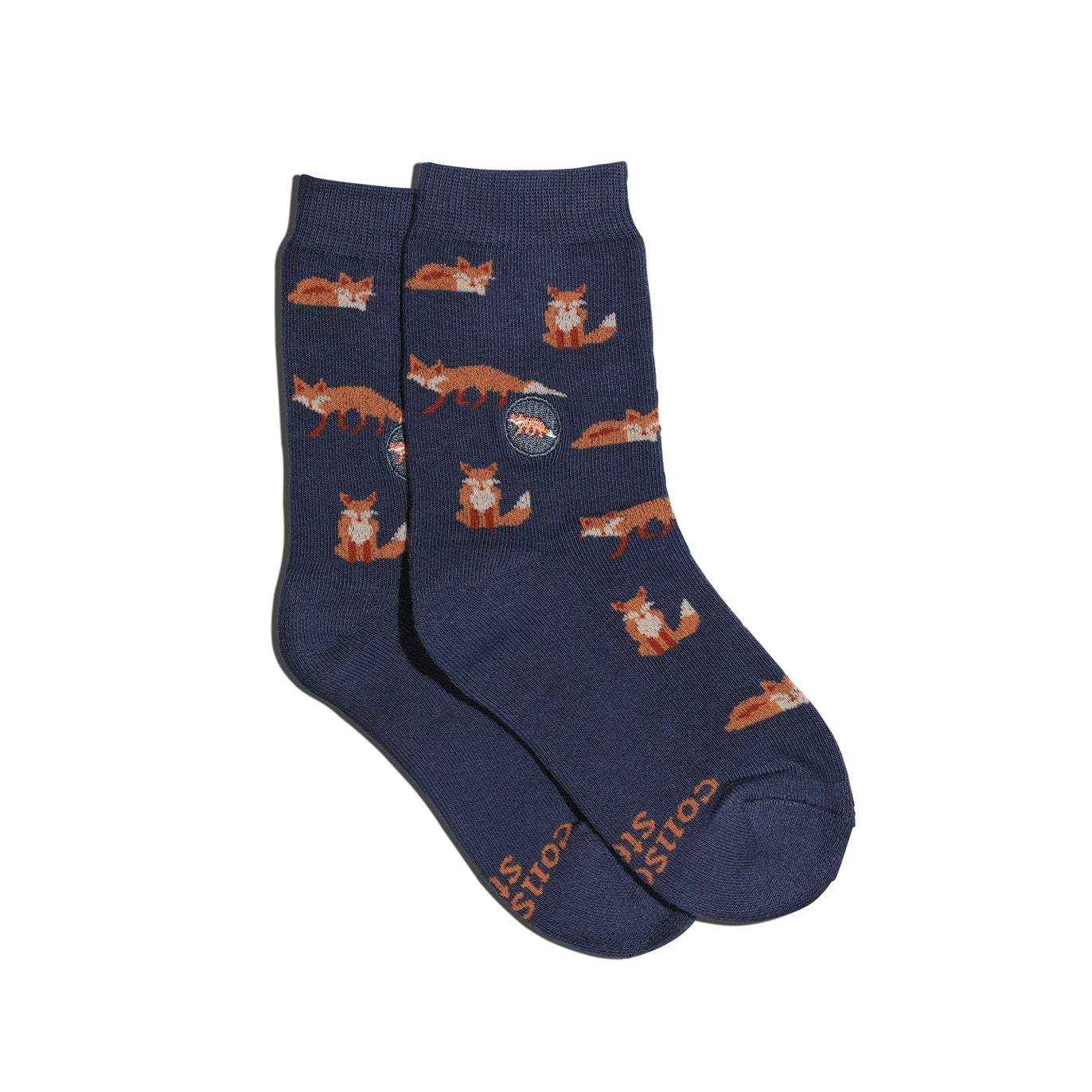 Conscious Step, Kids' Socks That Protect Foxes - Feelin' Foxy - Boutique Dandelion
