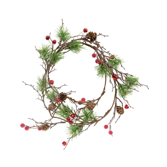 Pine Berry & Jingle Bell Garland