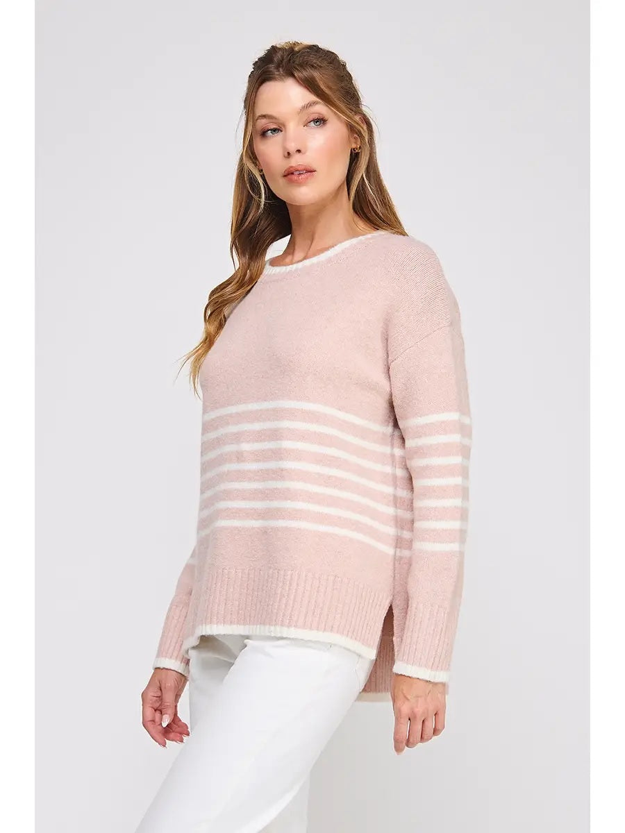 Placement Stripe Sweater