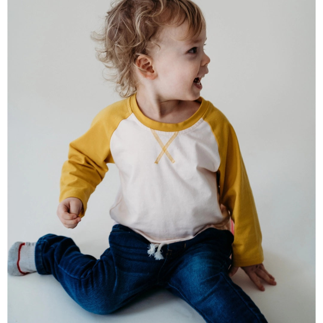 Kids' Raglan Baseball Tee
