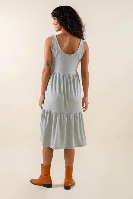 Riley U-Neck Midi Dress