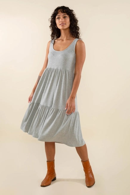 Riley U-Neck Midi Dress