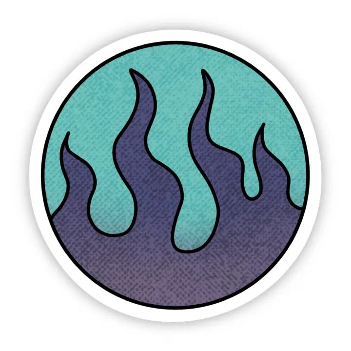 Big Moods, Sagittarius Fire Element Zodiac Vinyl Sticker - Boutique Dandelion