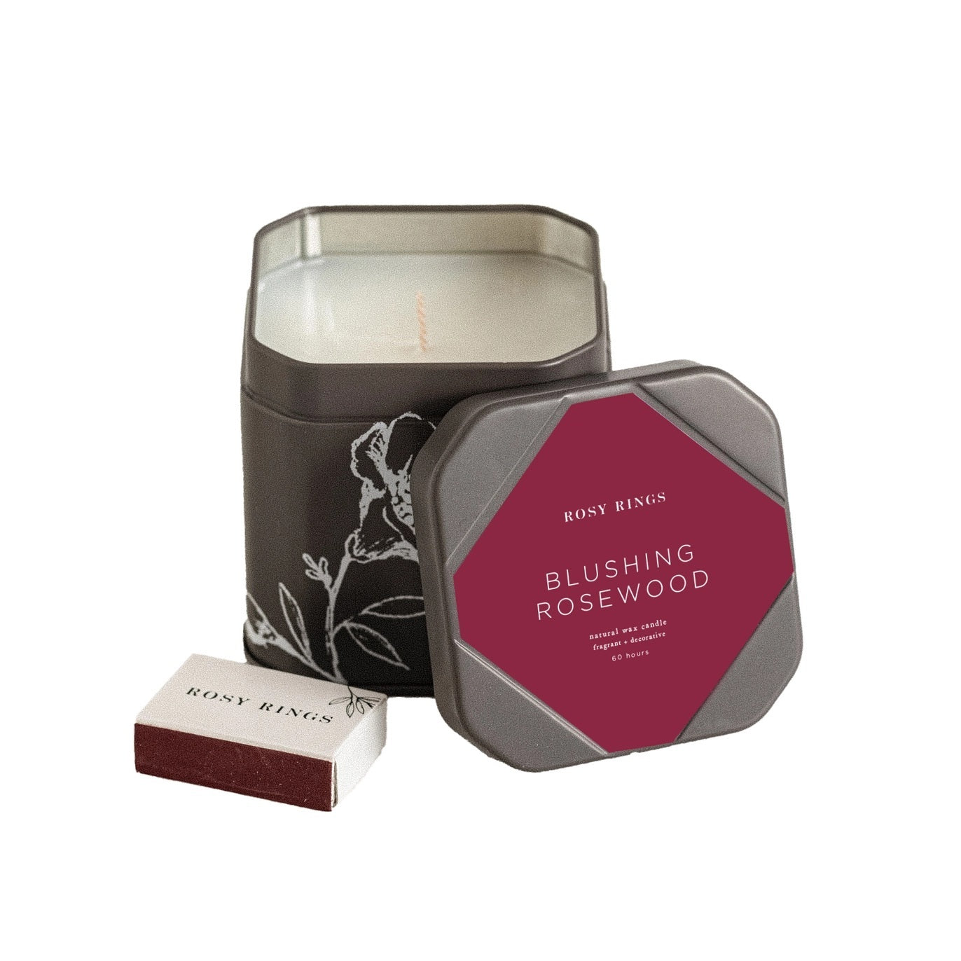 Rosy Rings, Blushing Rosewood Signature Tin