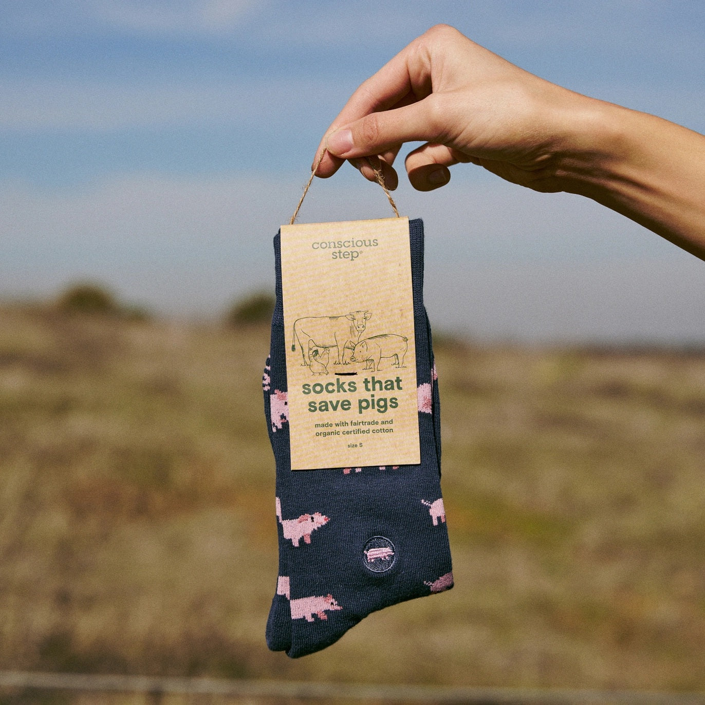 Conscious Step, Socks That Save Pigs