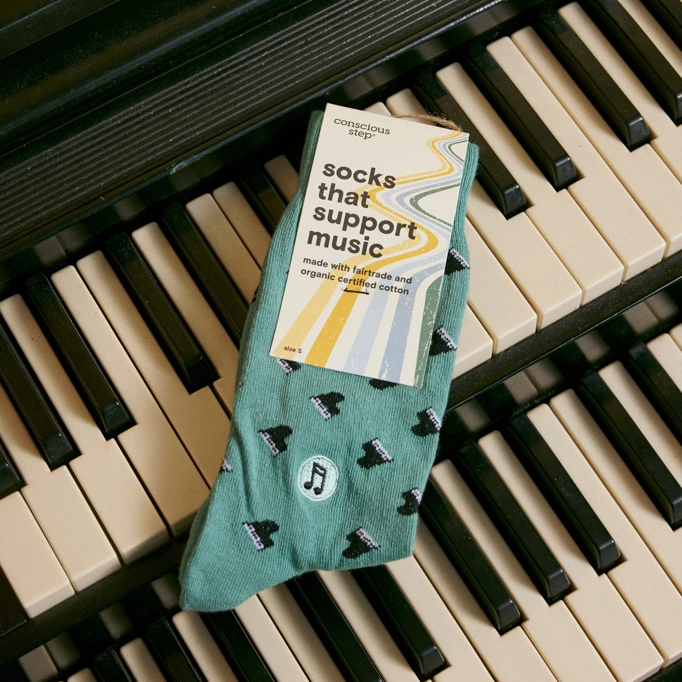 Conscious Step, Socks That Support Music - Keys To The Heart