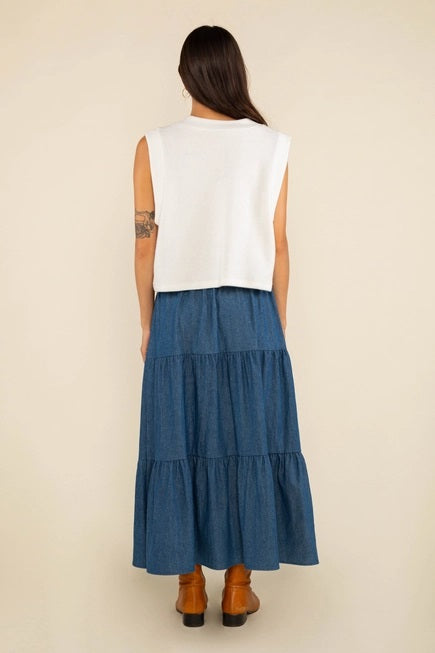Stan Cotton Maxi Skirt