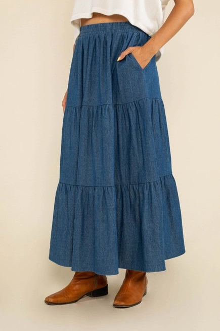 Stan Cotton Maxi Skirt