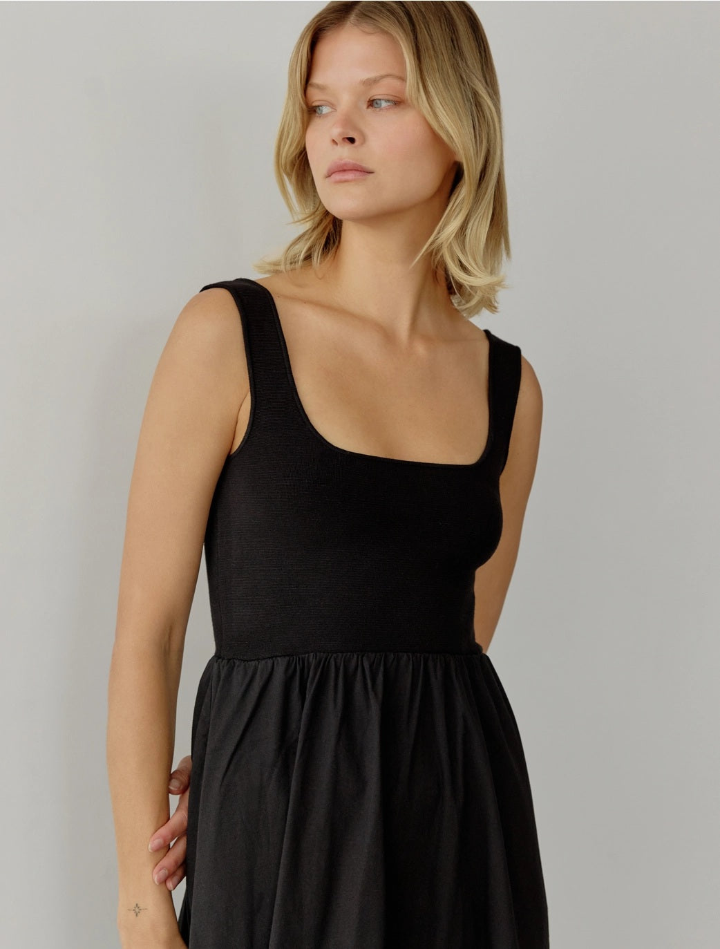 All : Row, The Lucinda Maxi Midi Dress in Black - Boutique Dandelion