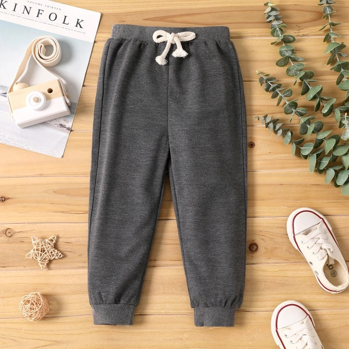 Casual Jogger Pants For Toddler Boys