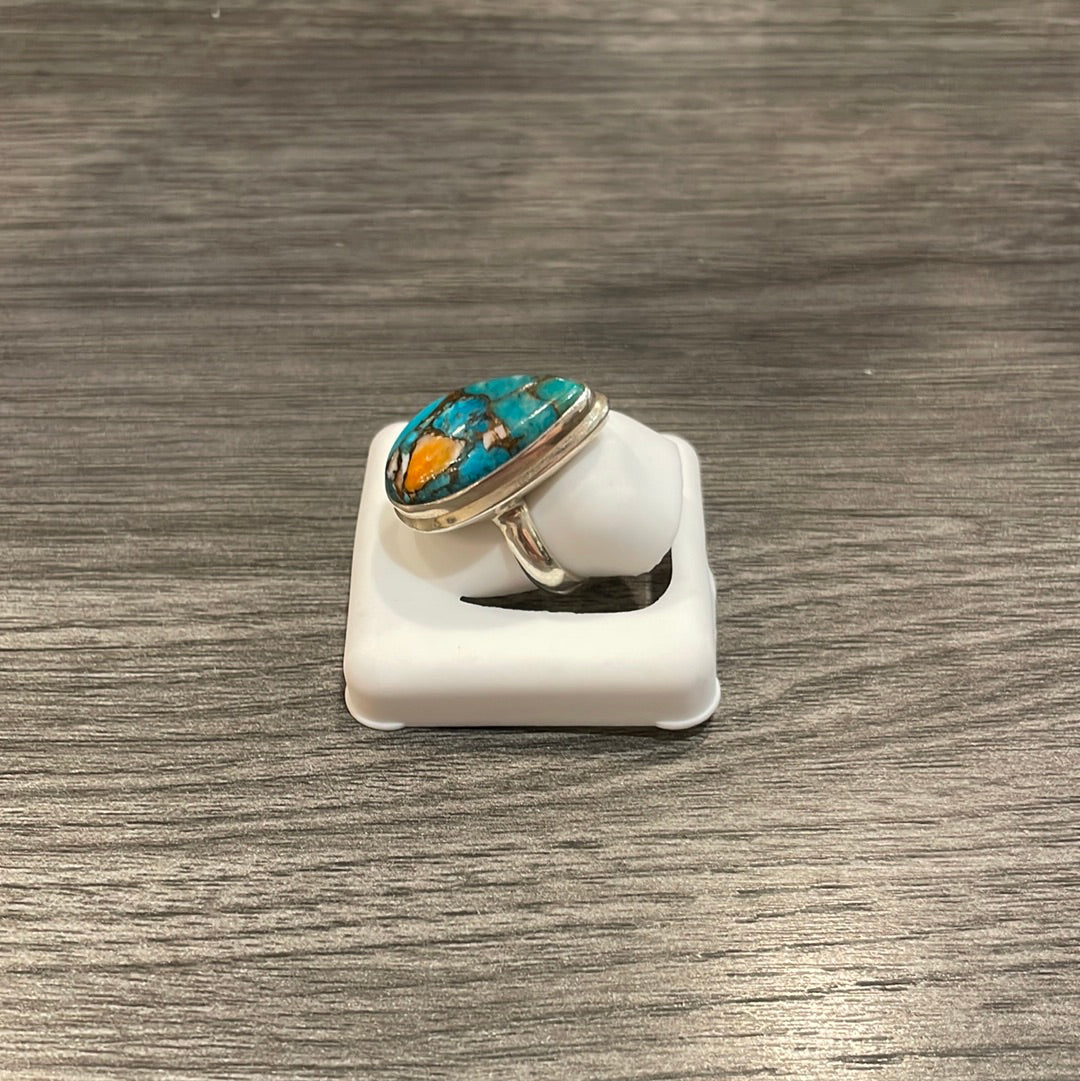 Turquoise Pendant Ring