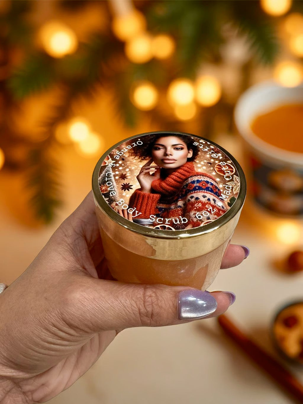 Orange & Clove Body Scrub