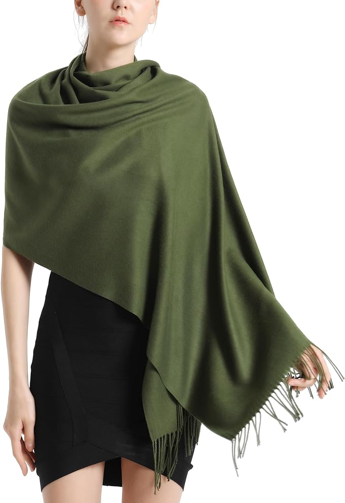 Pashmina Cashmere Blend Scarf Wrap