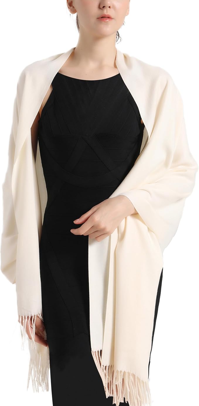 Pashmina Cashmere Blend Scarf Wrap