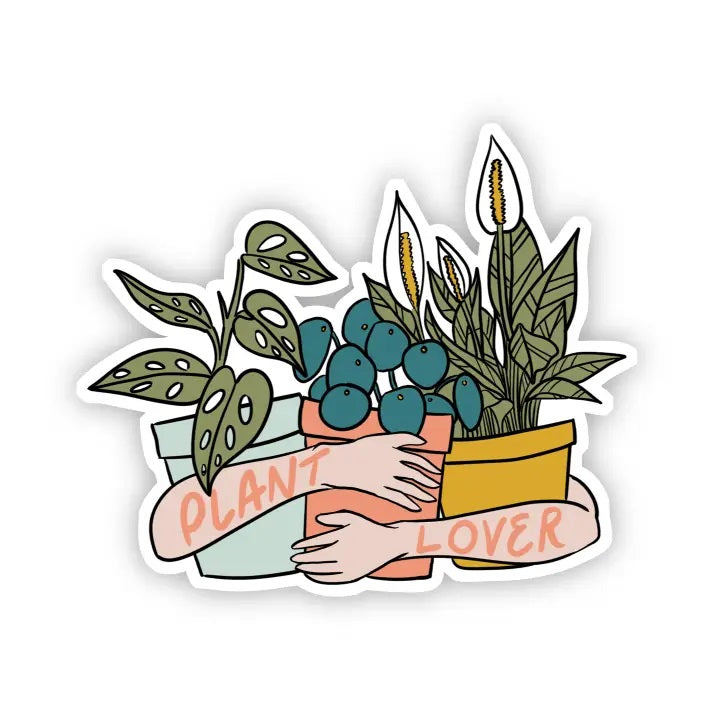 Big Moods, Plant Lover Light Arms Vinyl Sticker