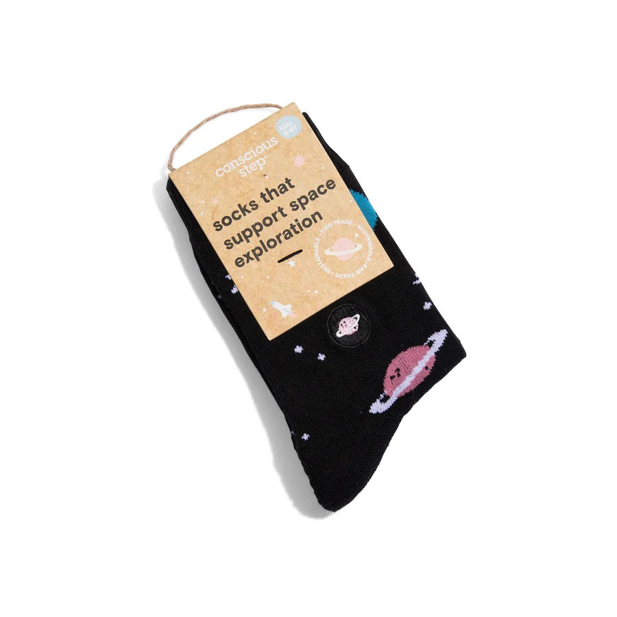 Conscious Step, Kids' Socks That Support Space Exploration - Distant Galaxies - Boutique Dandelion