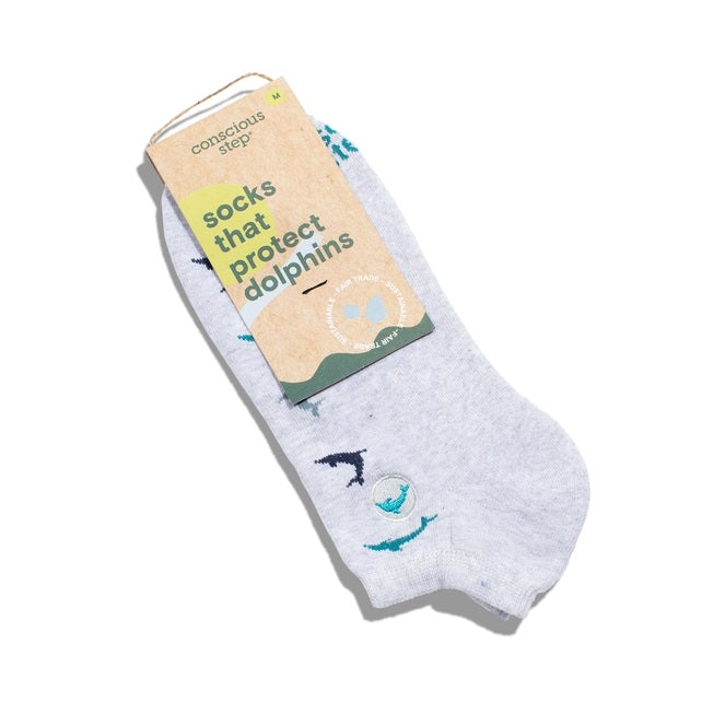 Conscious Step, Ankle Socks That Protect Dolphins - Fin Flipping Dolphins