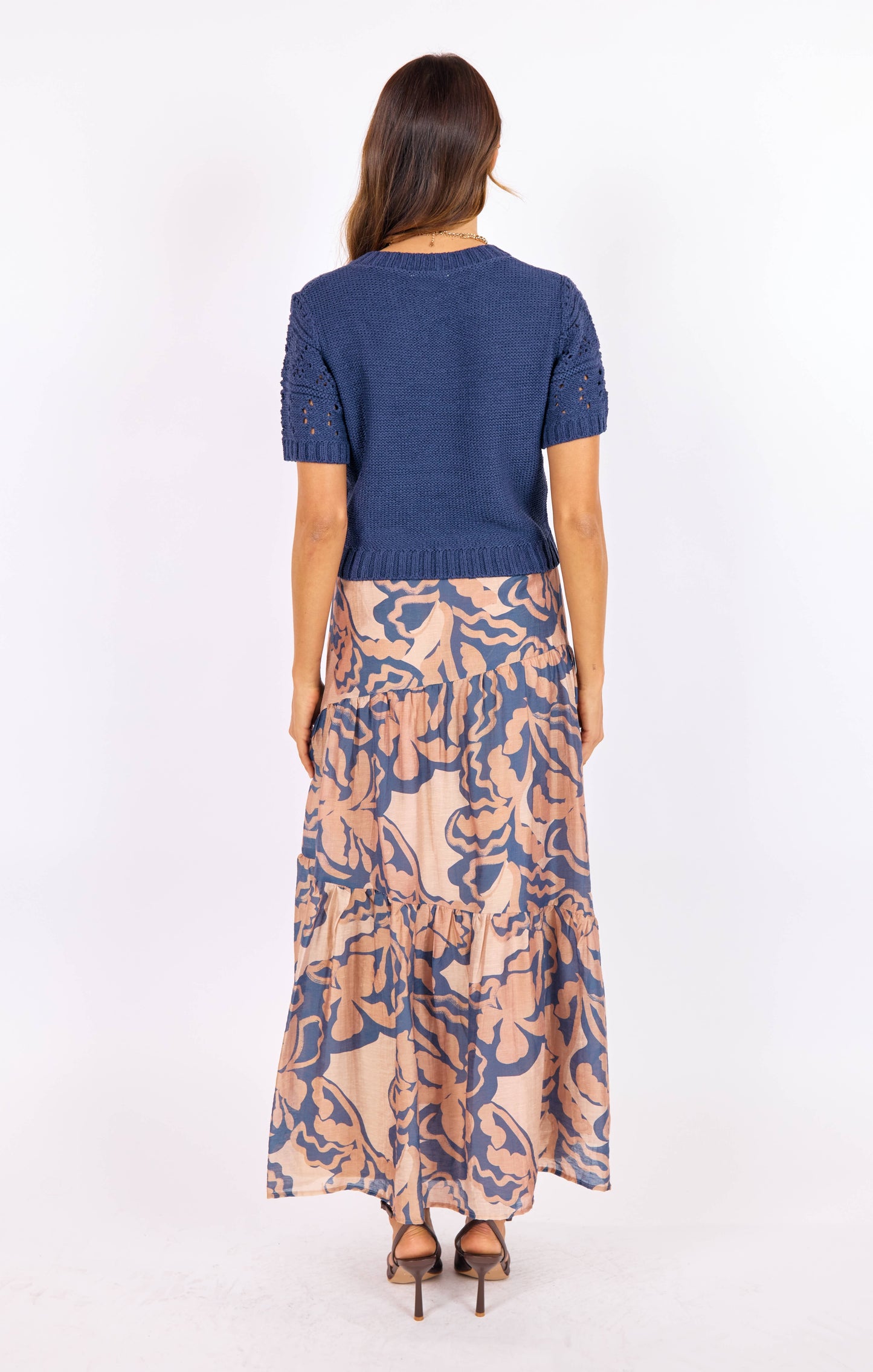 Janice Short Sleeve Sweater