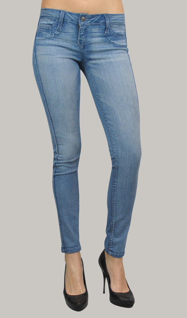BLEULAB, Curve Paved Legging in Alumina Blue Coating, Denim, BLEULAB, Boutique Dandelion - Boutique Dandelion
