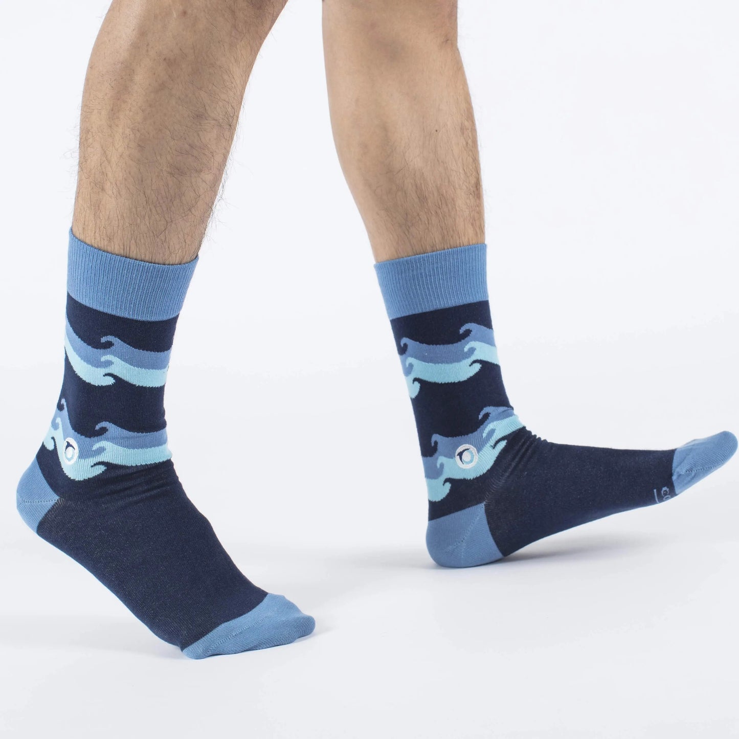 Conscious Step, Socks that Protect Oceans - Rolling Waves - Boutique Dandelion