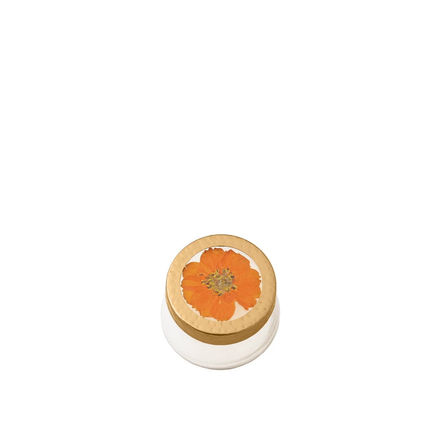 Rosy Rings, Sunlit Neroli Pressed Floral Candle