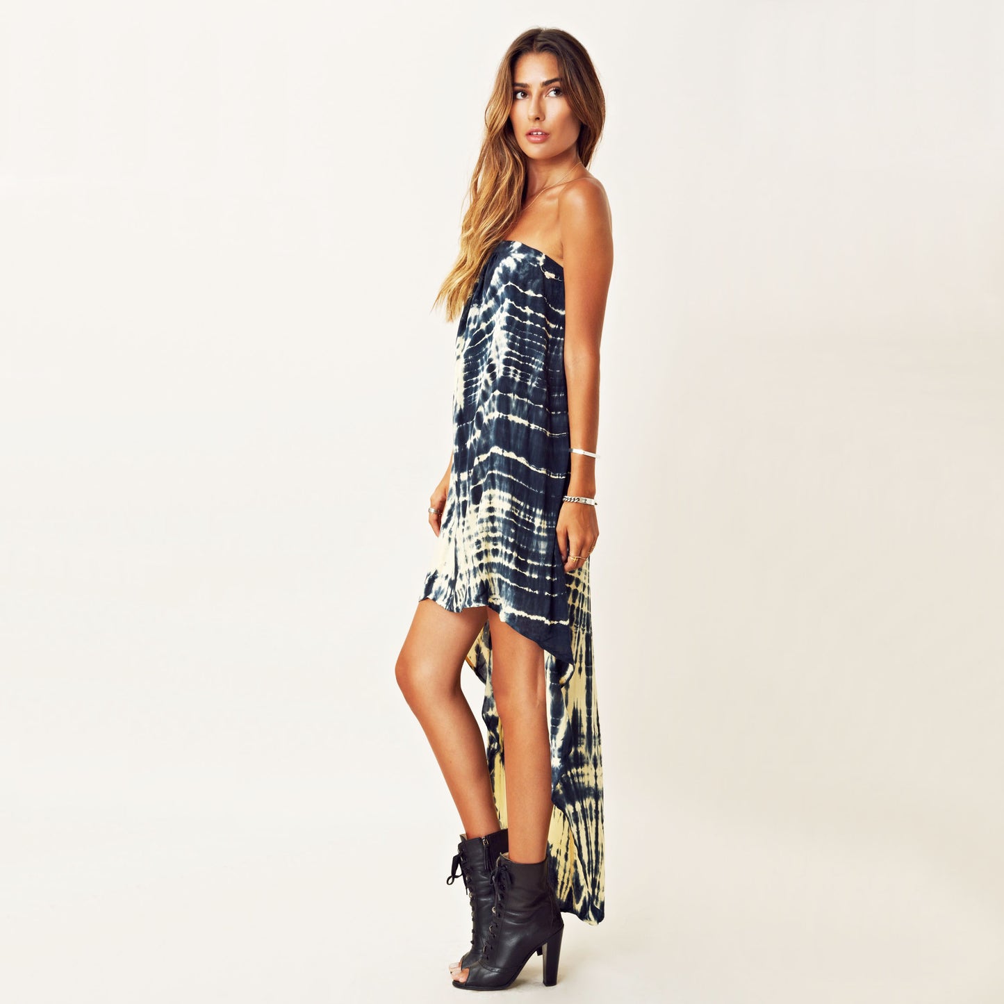 Blu Moon, High Low Open Back Tube Dress, Dresses, Blu Moon, Boutique Dandelion - Boutique Dandelion