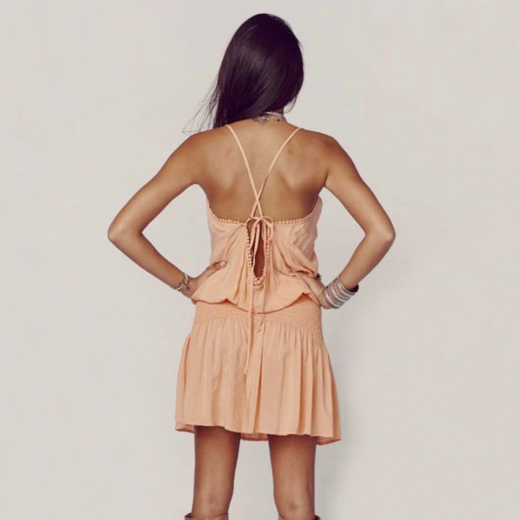 Blue Life, Criss Cross Back Halter Dress, Dresses, Blue Life, Boutique Dandelion - Boutique Dandelion
