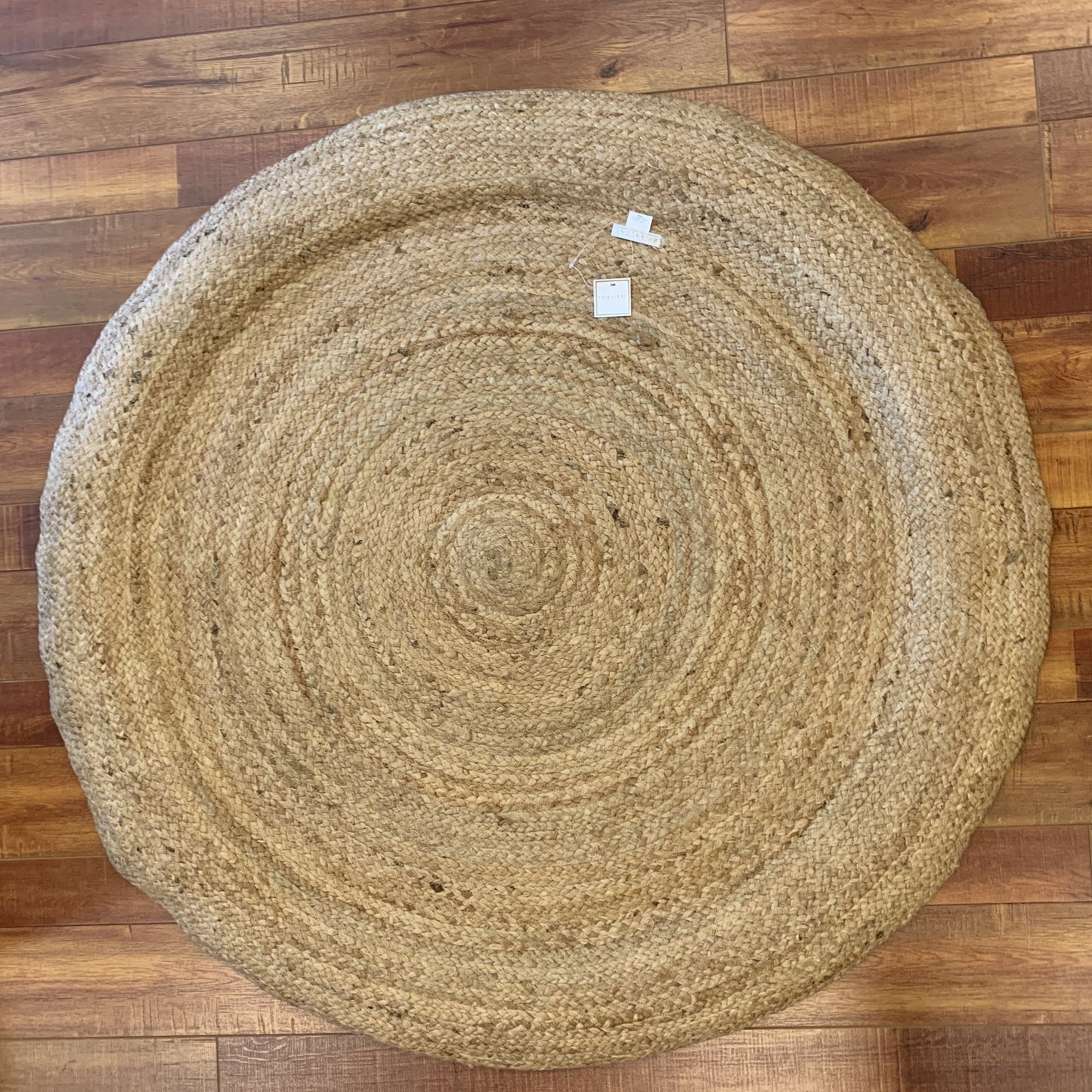 Shiraleah, Shanti 42" Round Jute Rug in Natural - Boutique Dandelion