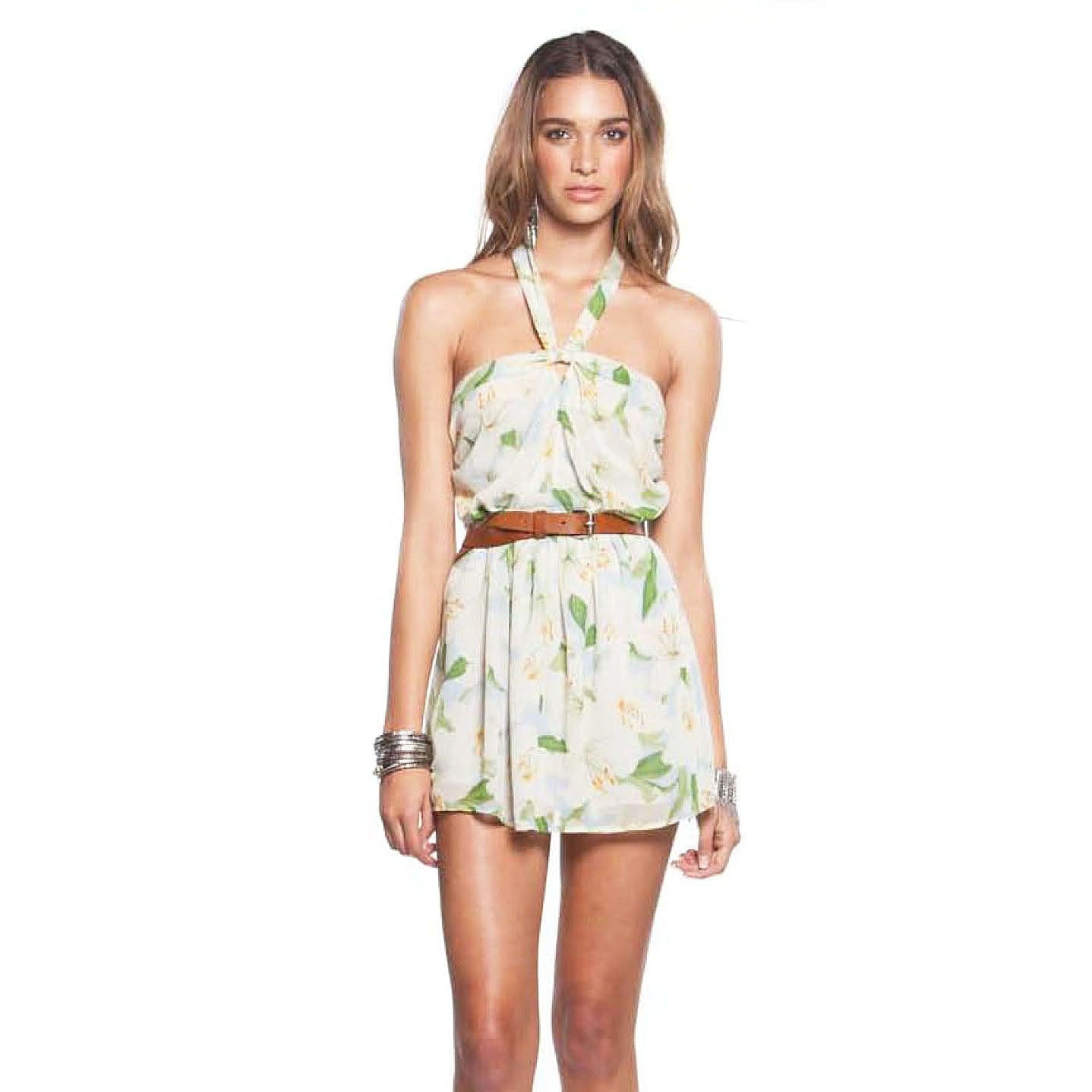 Lovers + Friends, Lillies Halter Mini Dress, Dresses, Lovers + Friends, Boutique Dandelion - Boutique Dandelion