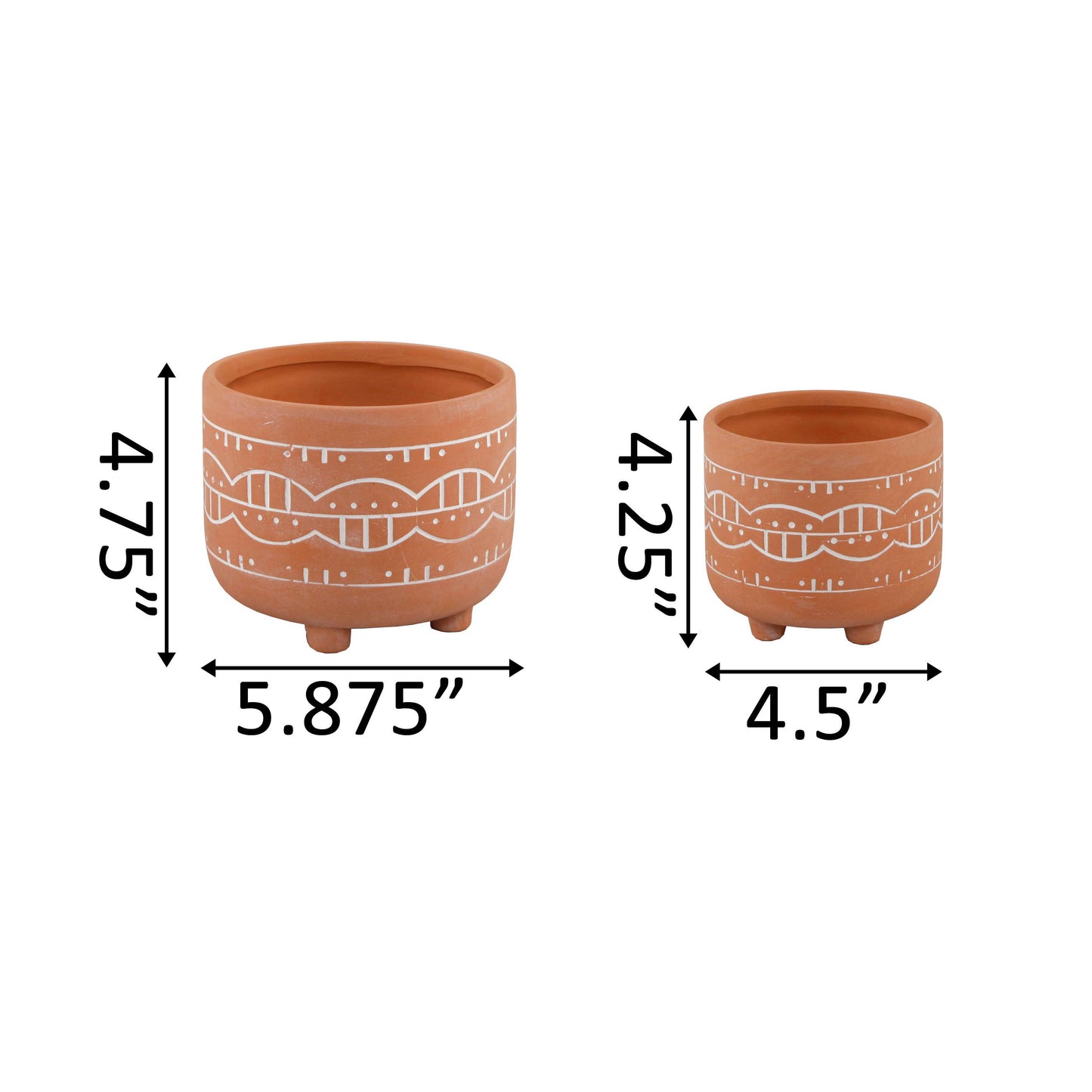 Navajo Footed Planter