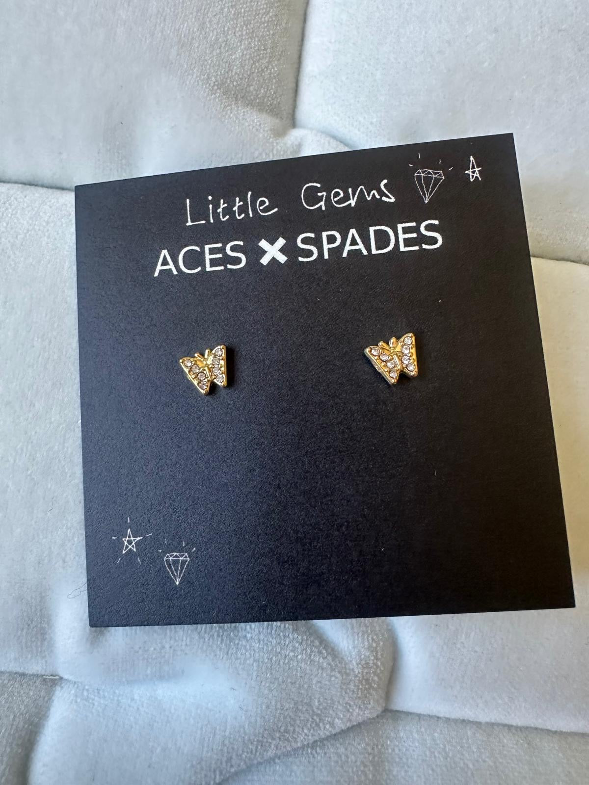 Little Gems By Aces x Spades, Twirl Earrings